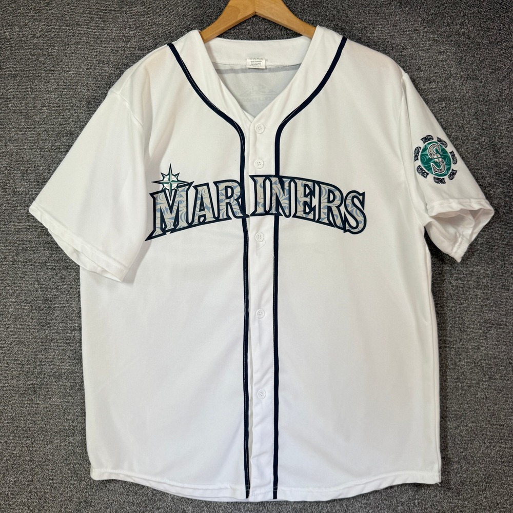 Seattle Mariners Native American Heritage Jersey Mens XL White SGA 8/26/24